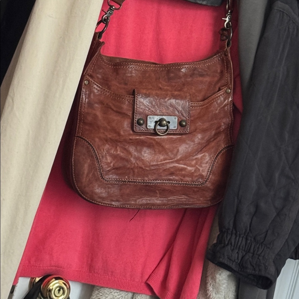 Frye Cameron Crossbody Purse – Women’s Leather, Pre-Owned